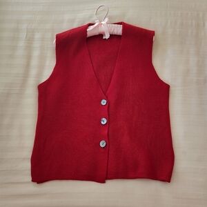 The Limited Red Vest